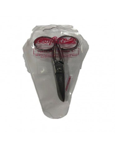 TIJERA CONFETTI COSTURA 5PULGADAS BLC/1PZ TCOS-5     X/12