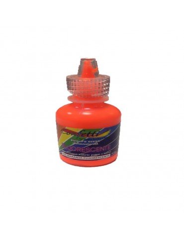 PINTURA TEXTIL DIMENSIONAL CONFETTI NARANJA FLUOR 515