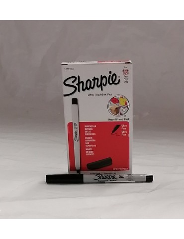 MARCADOR SHARPIE ULTRAFINO NGO C/12P 1812793/37001B   X/12 O X/20