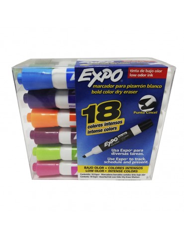 MARCADOR EXPO P. PINTARRON SURTIDO C/18PZ 1929205    X/16