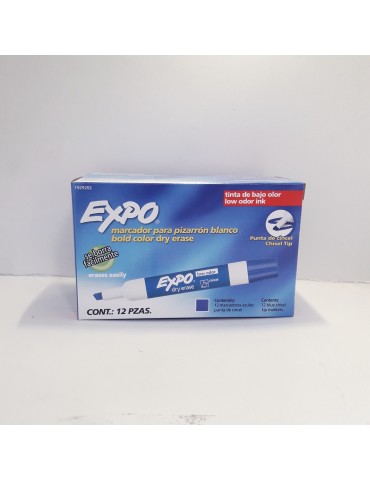 MARCADOR EXPO P. PINTARRON AZUL C/12PZ 1929202/2217401     X/12