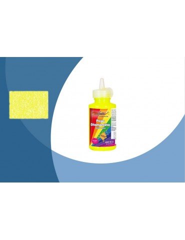 PEGADIAMANTINA CONFETTI AMARILLO 60ML 855