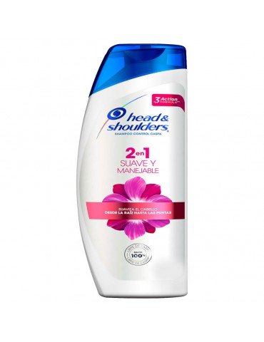 SHAMPOO H&S SUAVE Y MANEJABLE 2/1 700ML     X/10