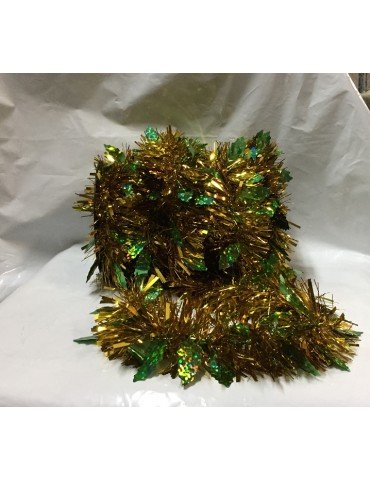 ESCARCHA NAVIPLASTIC 5391-78  S.BOA C/HOJAMET ORO/VDE      X/12