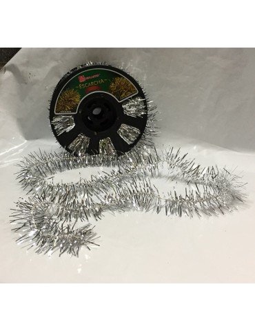 ESCARCHA NAVIPLASTIC 5070-02 PLATA  50MTS      X/16