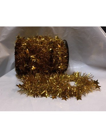 ESCARCHA NAVIPLASTIC 535033-03 ESTRELLAS ORO 20MTS       X/12