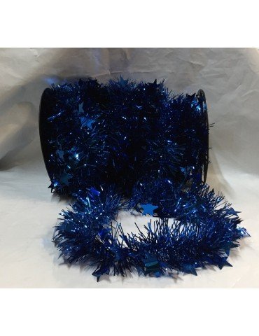 ESCARCHA NAVIPLASTIC 535033-06 ESTRELLAS AZUL 20MTS      X/12