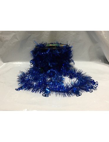 ESCARCHA NAVIPLASTIC 532038-06 AZUL CAMPANAS 20MTS      X/12