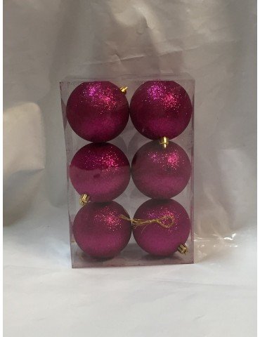 ESFERA NAVIPLASTIC DIAMANTADA BUGAMBILIA C/6P 4426-07      X/60