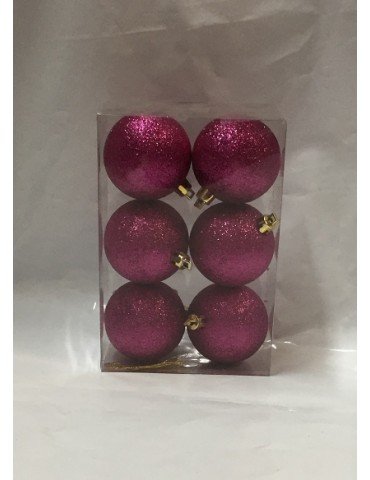 ESFERA NAVIPLASTIC DIAMANTADA  RSA.BEBE C/6P 4424-32      X/72