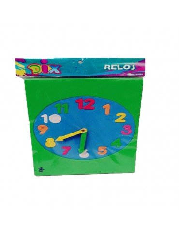 FOAMY DIDACTICO DIETRIX RELOJ 7659    X/12