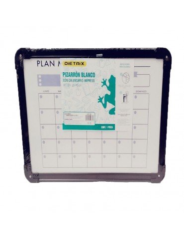 PIZARRON DIETRIX BLANCO C/CALENDARIO 30X45CM 9661    X/6