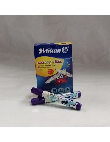 MARCADOR PELIKAN COLORELLA VIOLETA C/10     X/48
