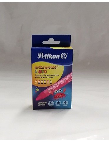 PELICRAYON JUMBO TRIANGULAR C/12      X/40