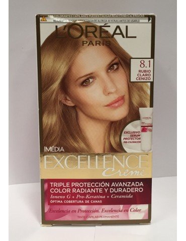 TINTE IMEDIA L´OREAL  8.1     X/12