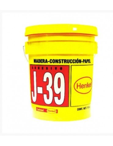 PEGAMENTO J39 P/MADERA CUBETA 18LTS
