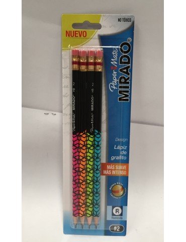 LAPIZ MIRADO DESING BLC/4PZ 1874543     X/36